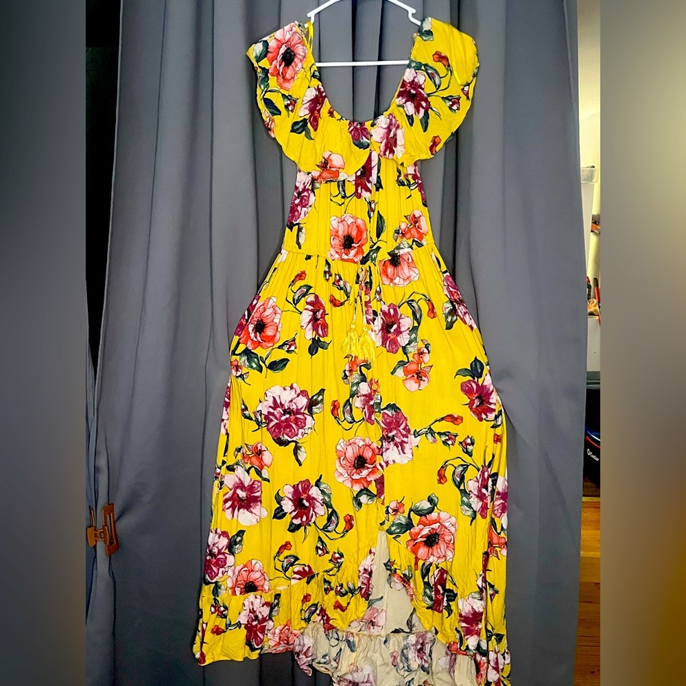Off the shoulders dress